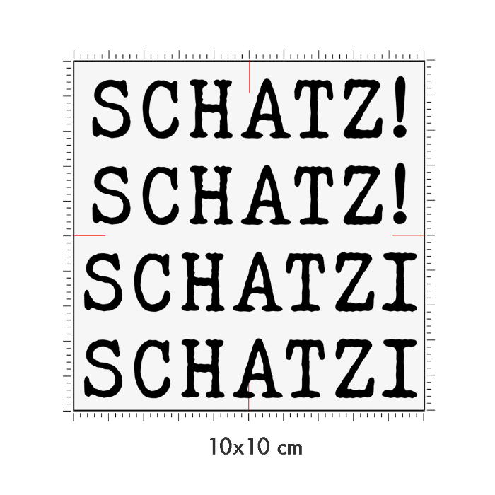 10 x 10 cm