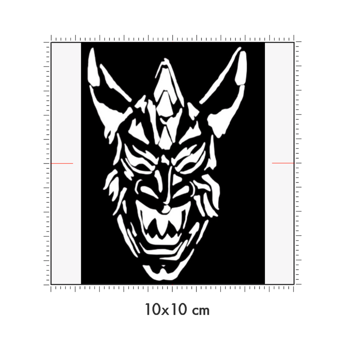 10 x 10 cm