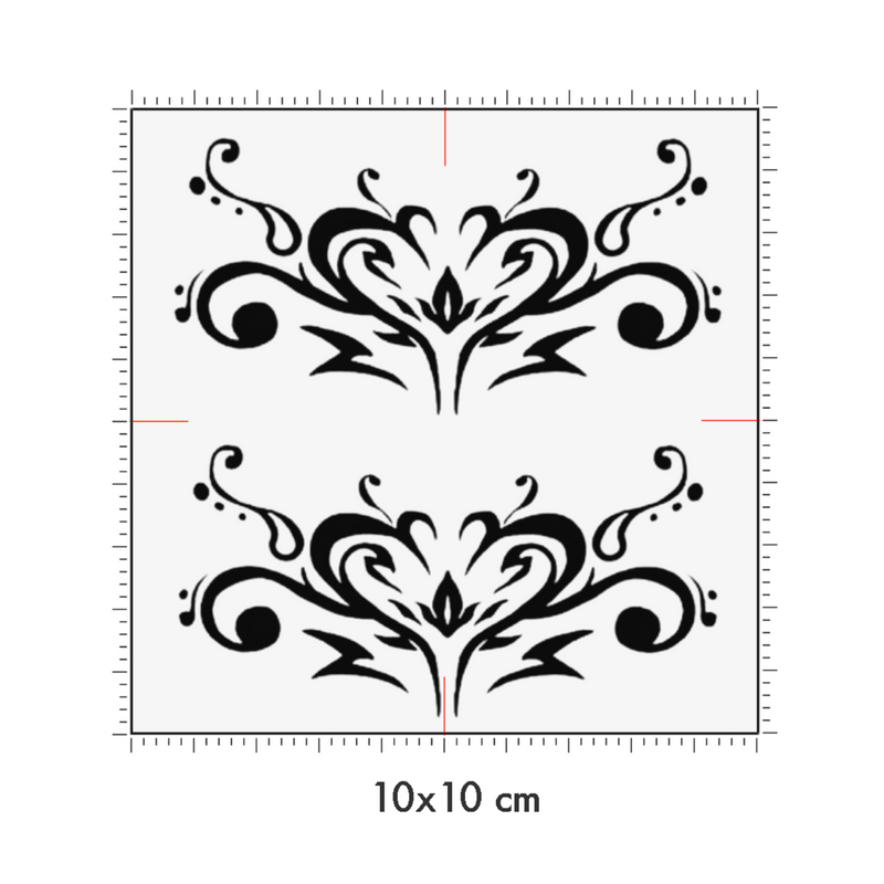 10 x 10 cm