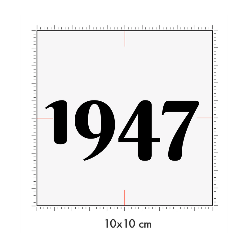 10 x 10 cm