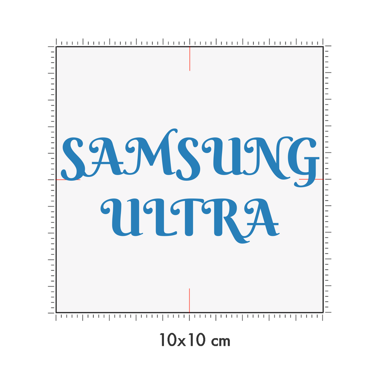 10 x 10 cm