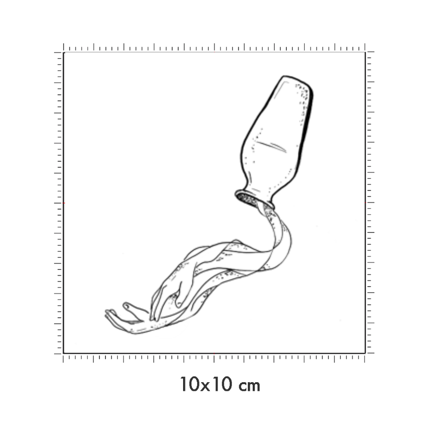 10 x 10 cm