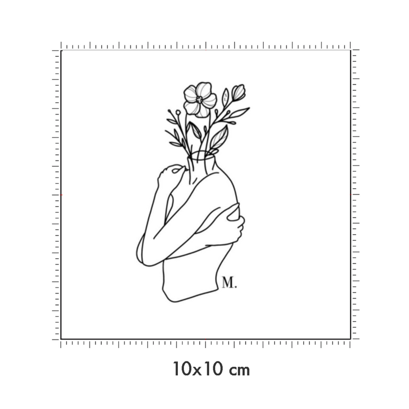 10 x 10 cm