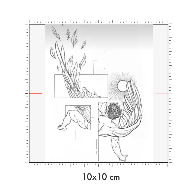 10 x 10 cm