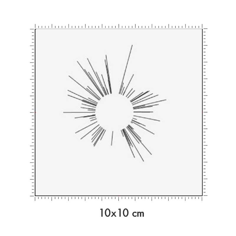 10 x 10 cm