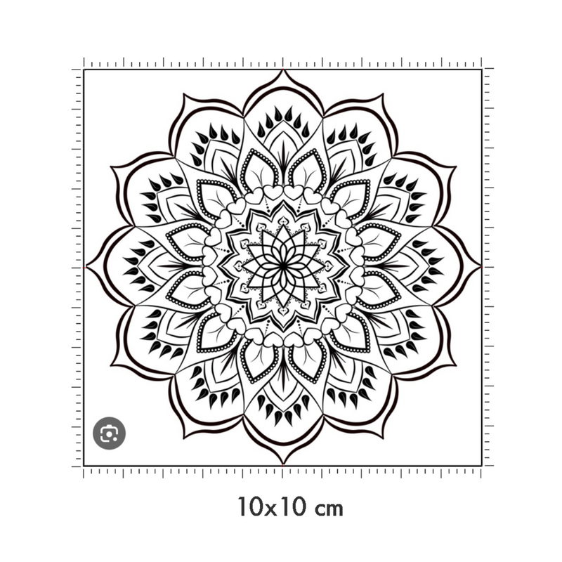 10 x 10 cm