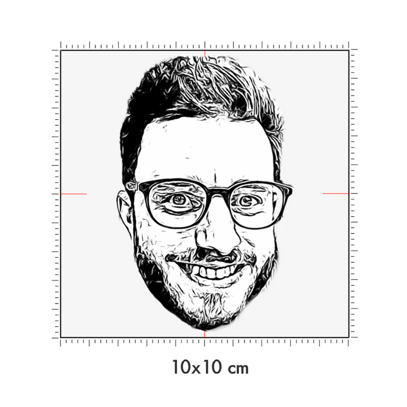 10 x 10 cm