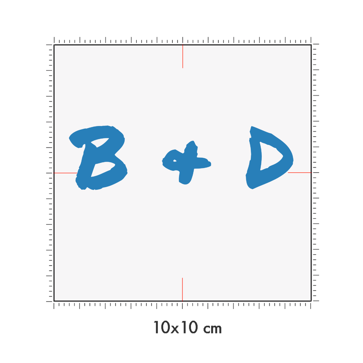 10 x 10 cm