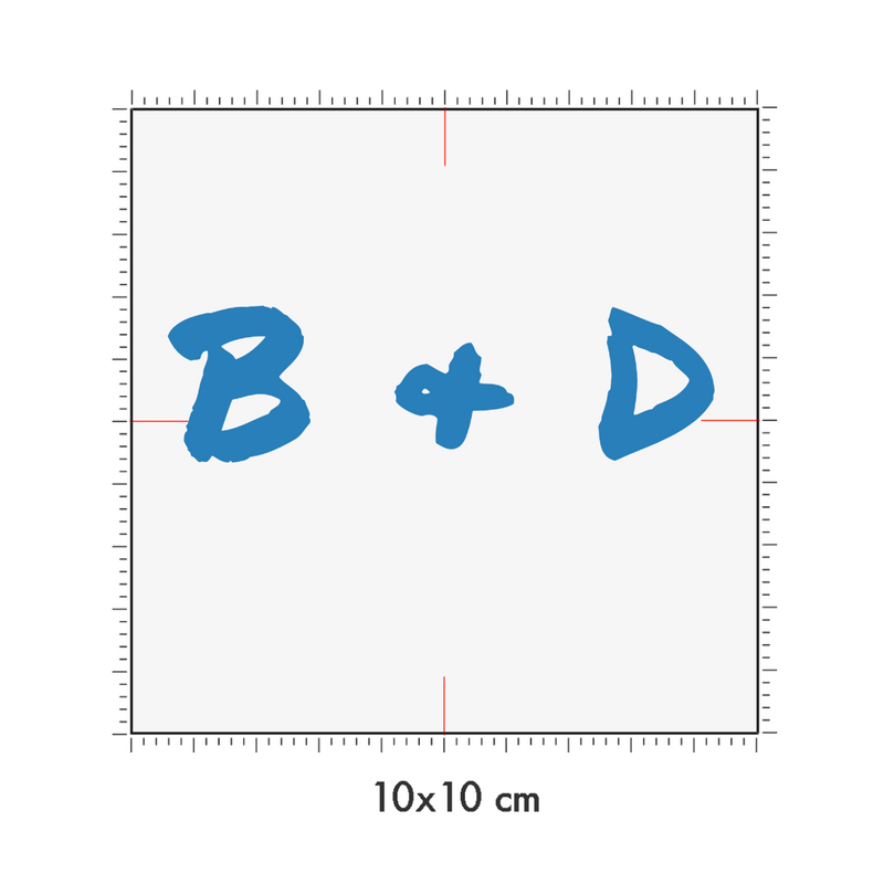 10 x 10 cm