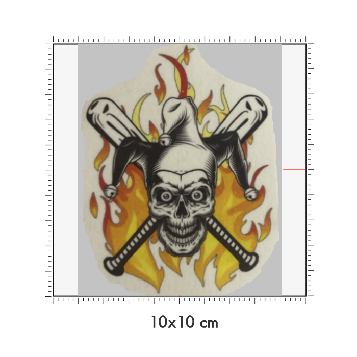10 x 10 cm