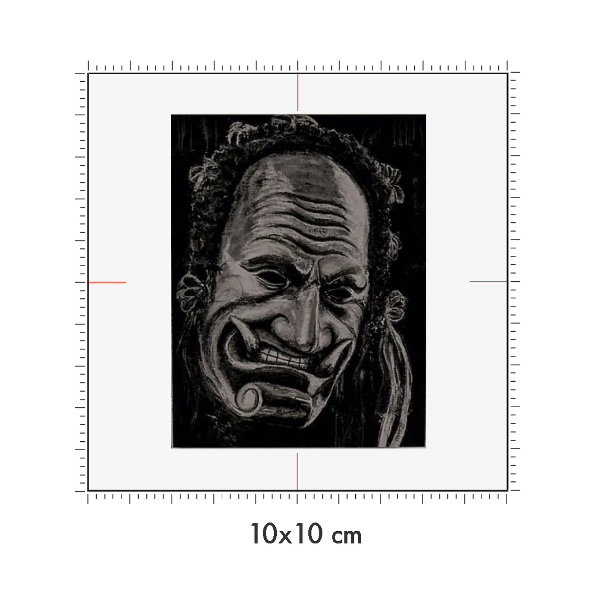 10 x 10 cm