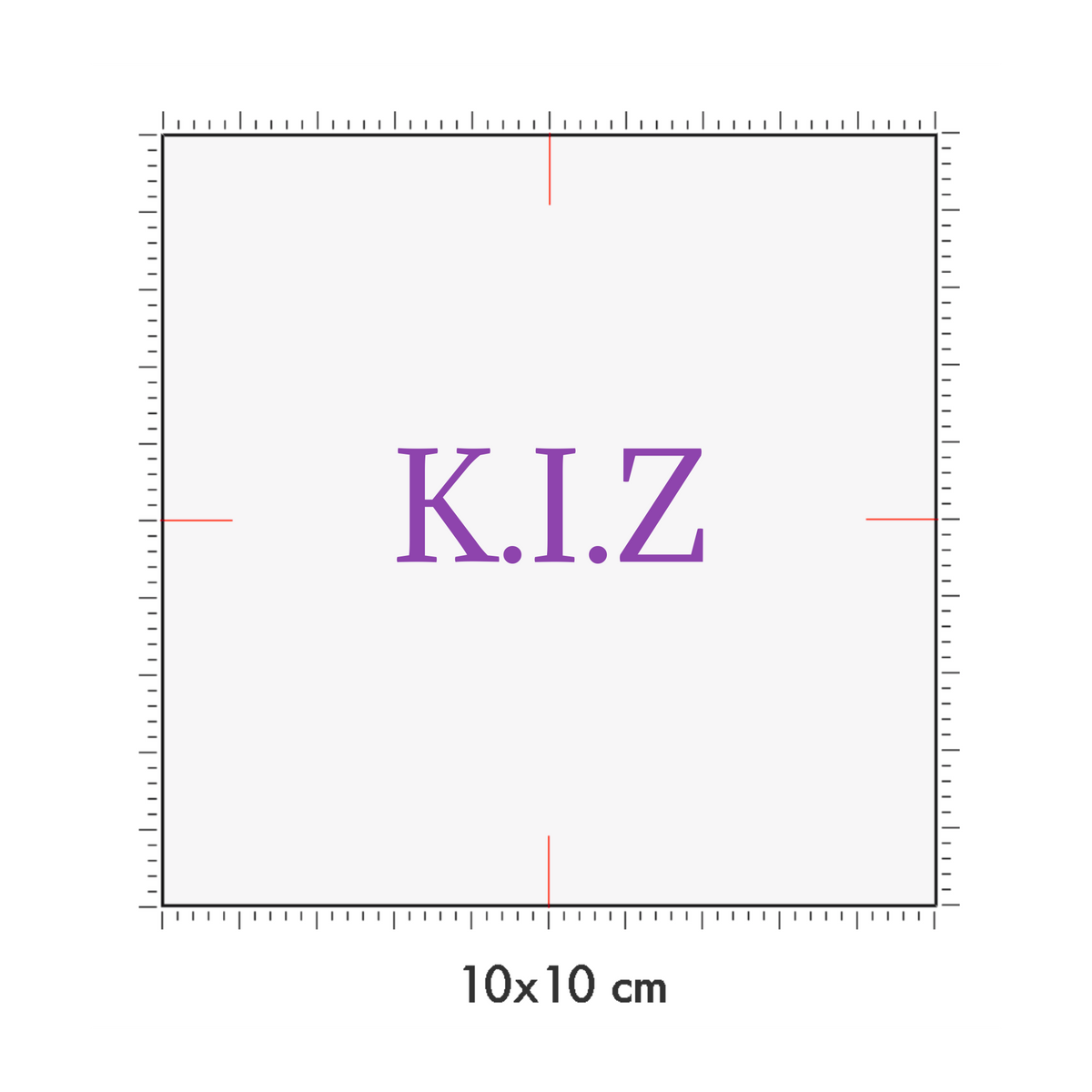 10 x 10 cm