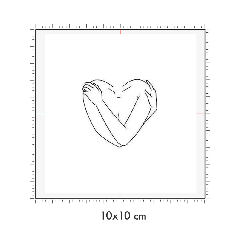 10 x 10 cm