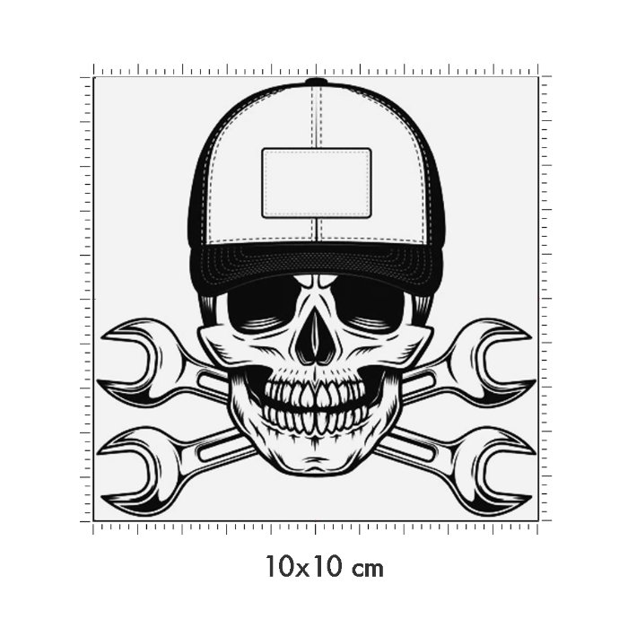 10 x 10 cm