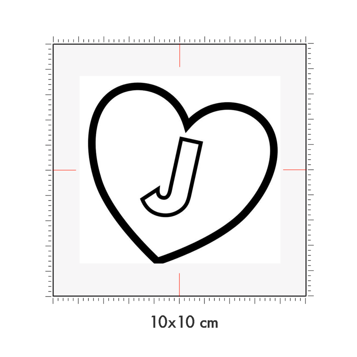 10 x 10 cm