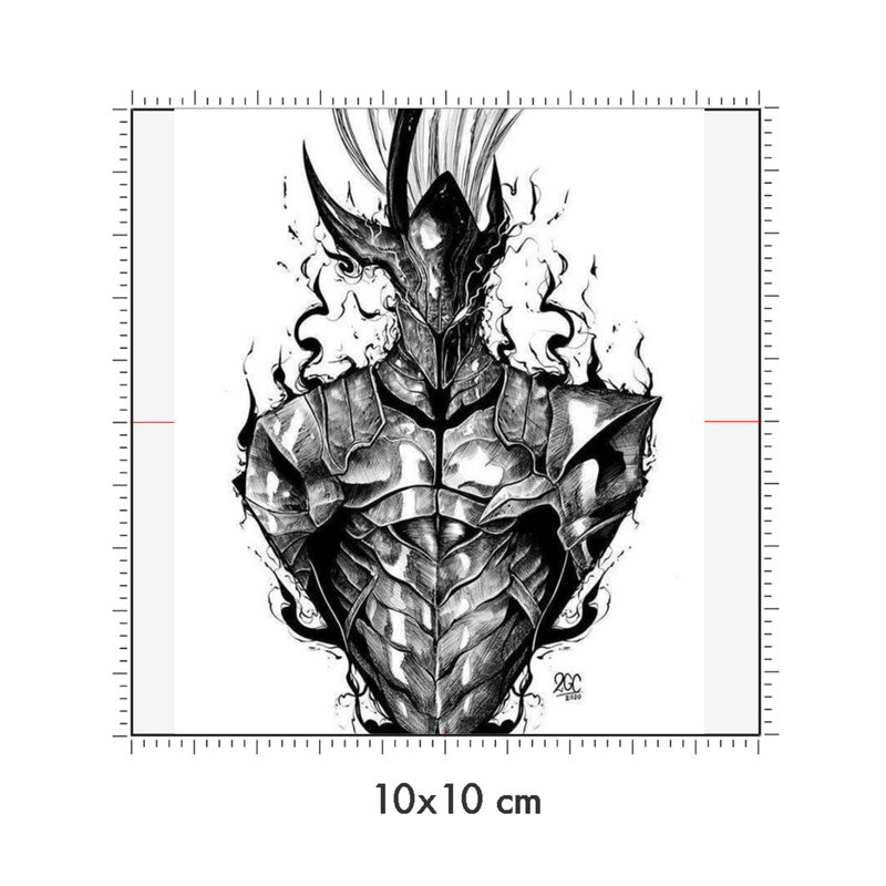 10 x 10 cm