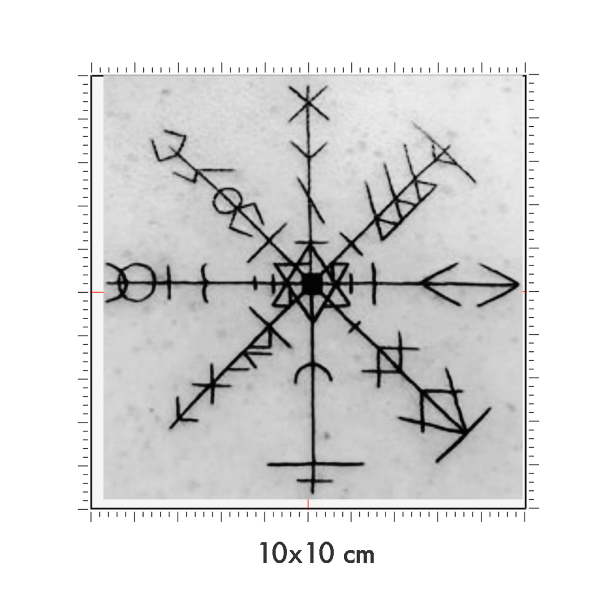 10 x 10 cm