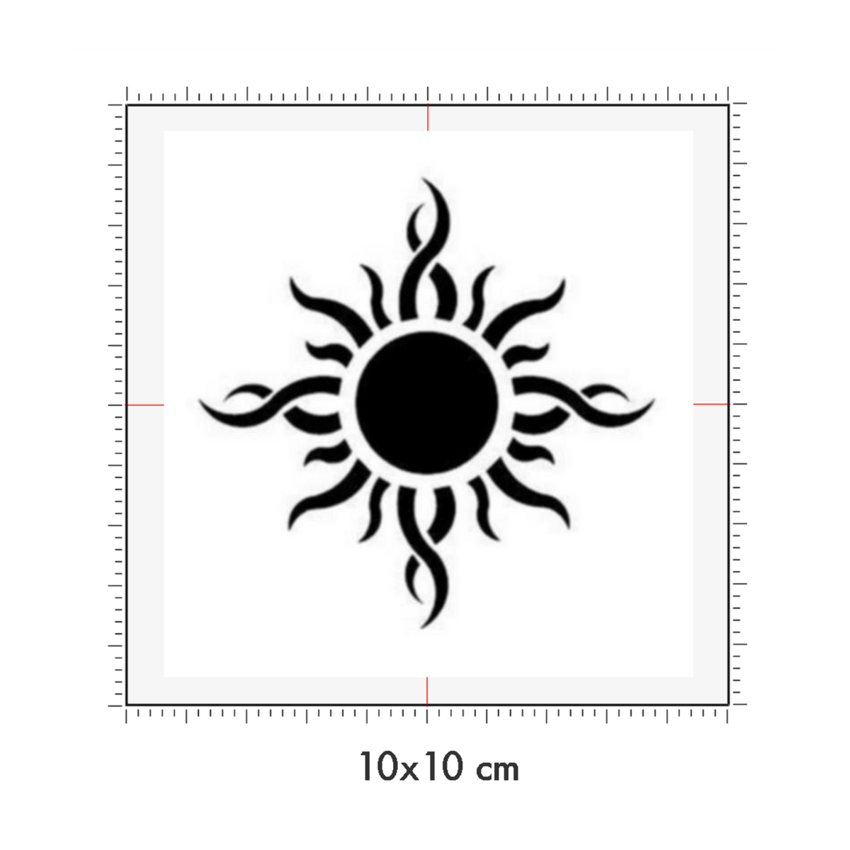 10 x 10 cm