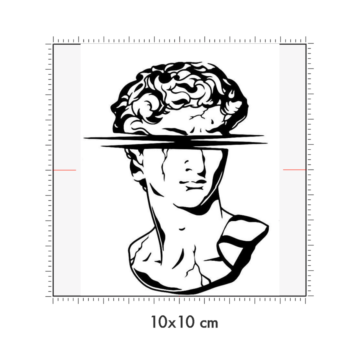 10 x 10 cm