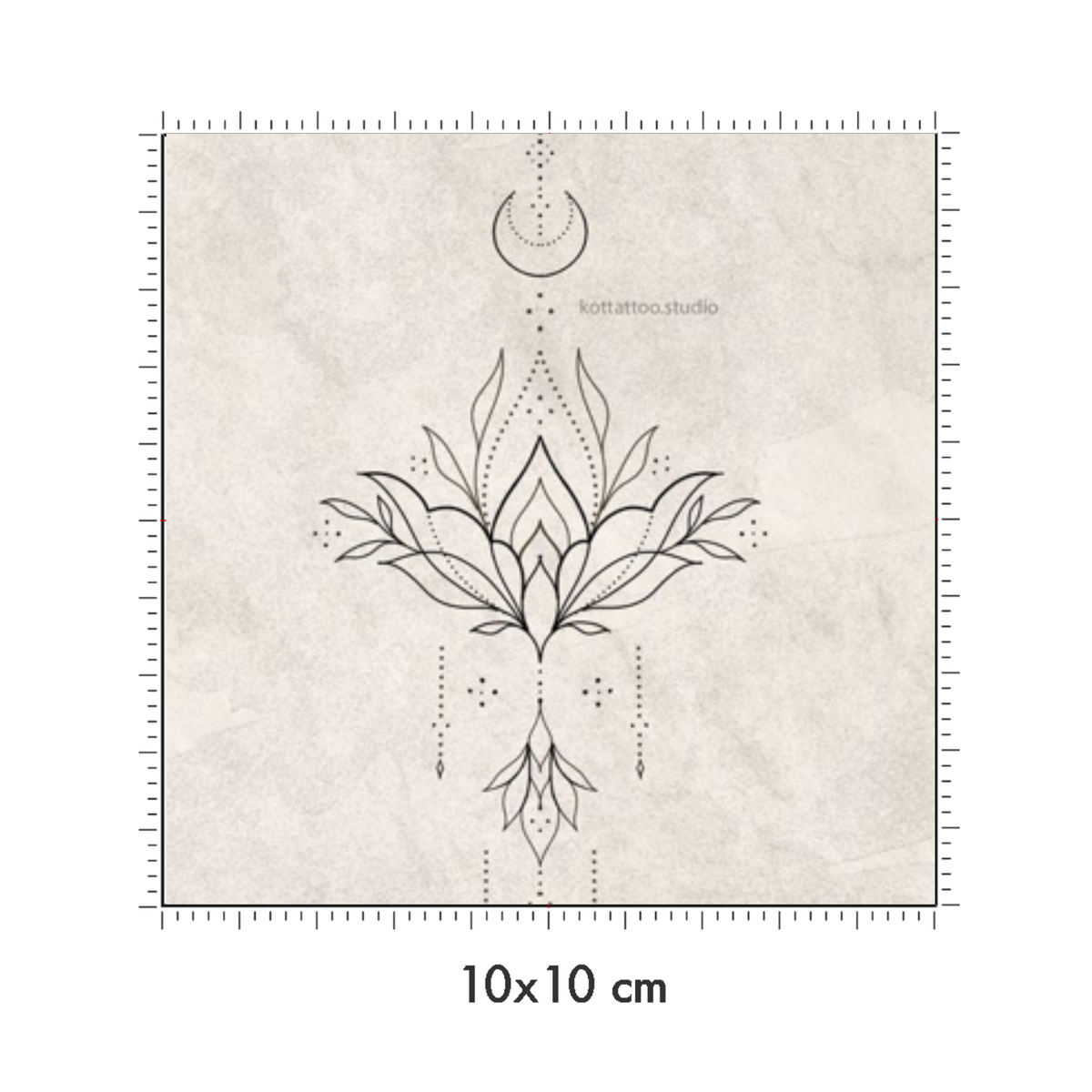 10 x 10 cm