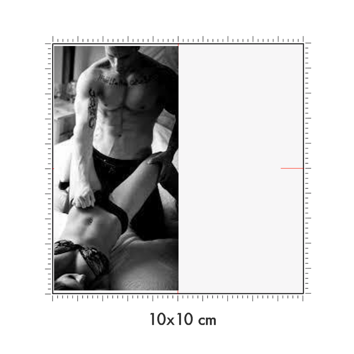 10 x 10 cm