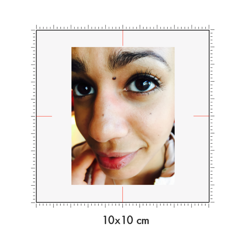 10 x 10 cm