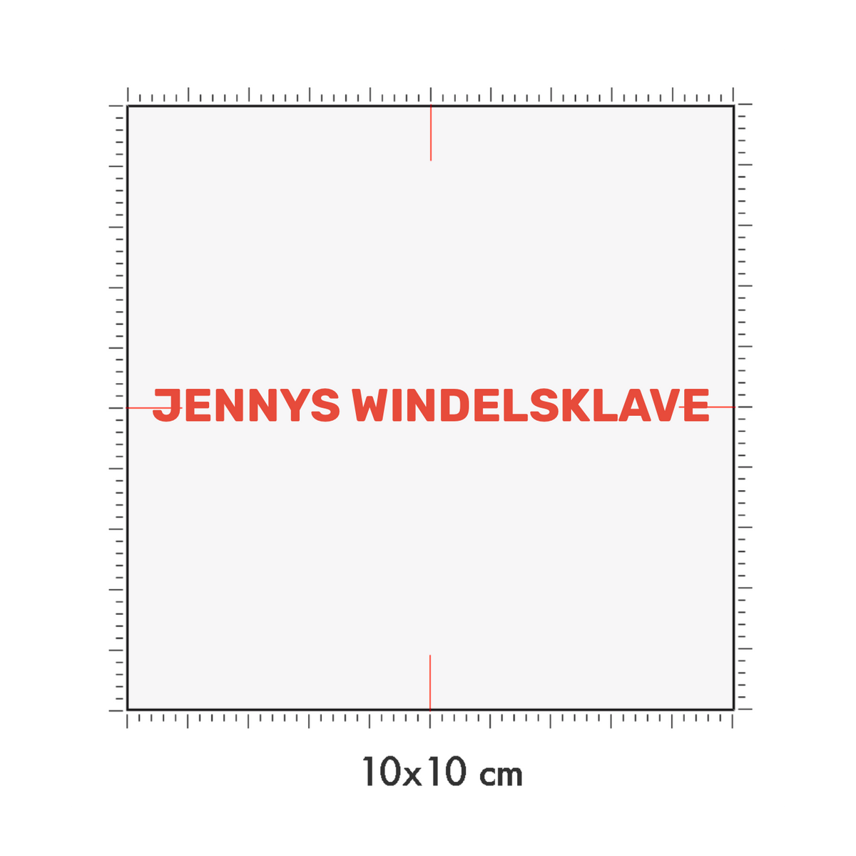 10 x 10 cm