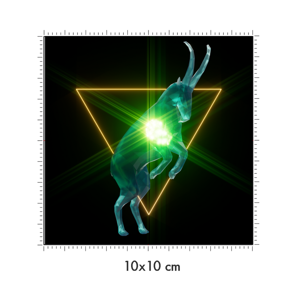 10 x 10 cm