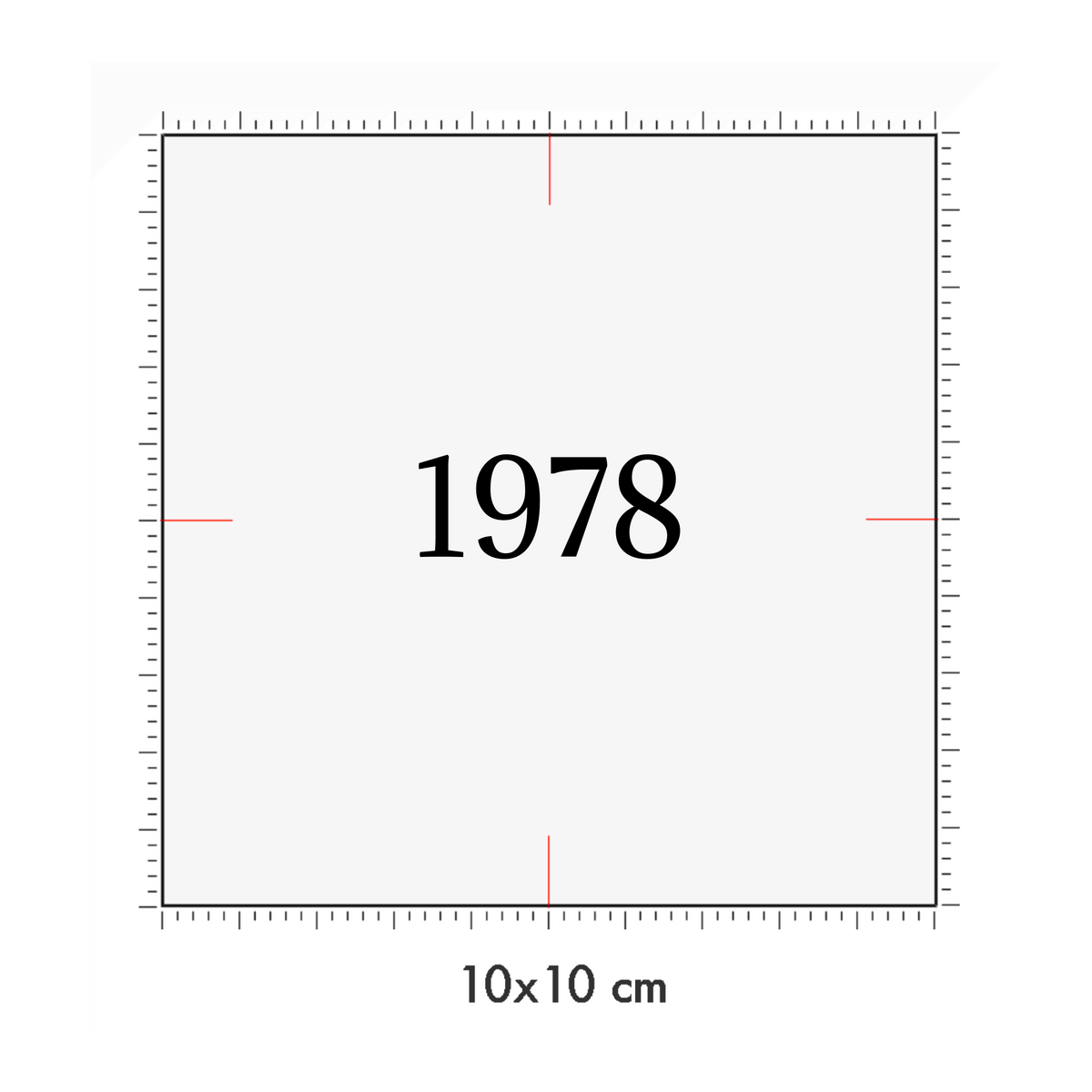 10 x 10 cm