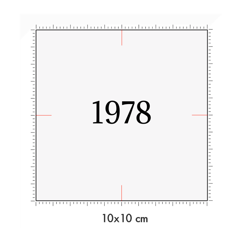 10 x 10 cm