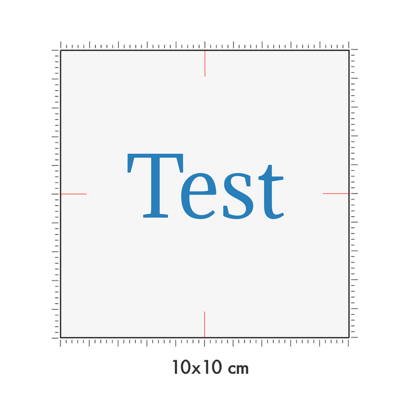 10 x 10 cm