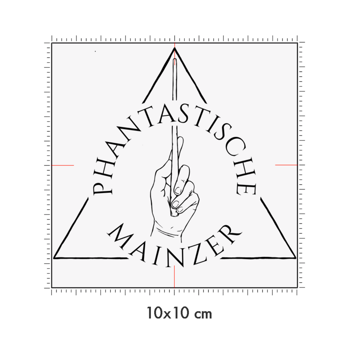 10 x 10 cm