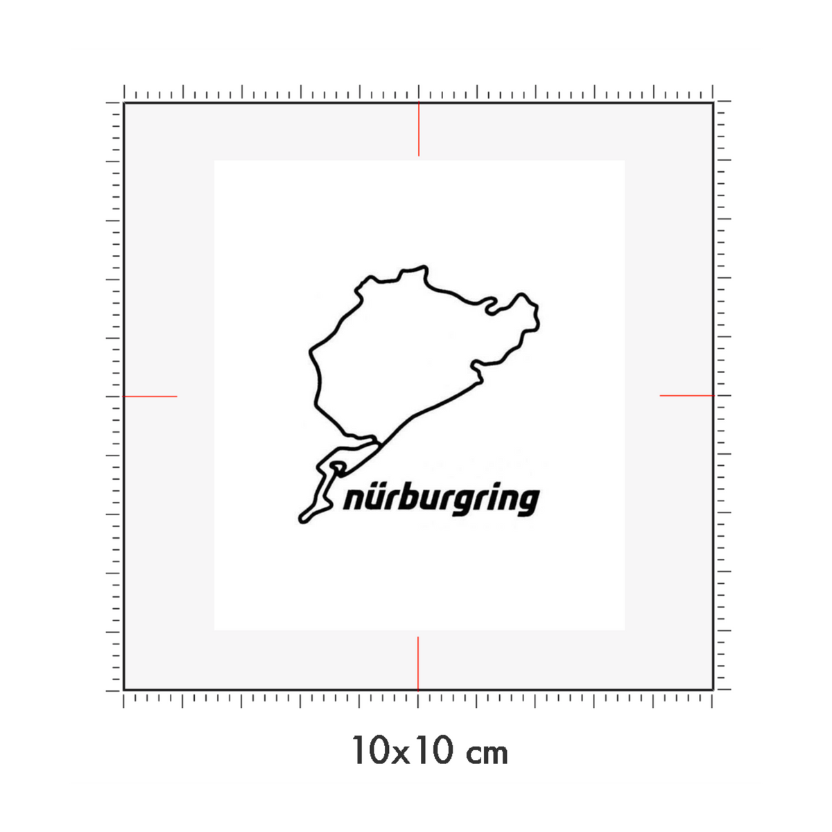 10 x 10 cm