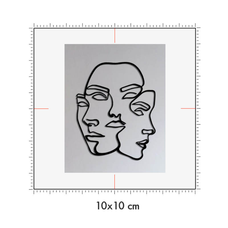 10 x 10 cm
