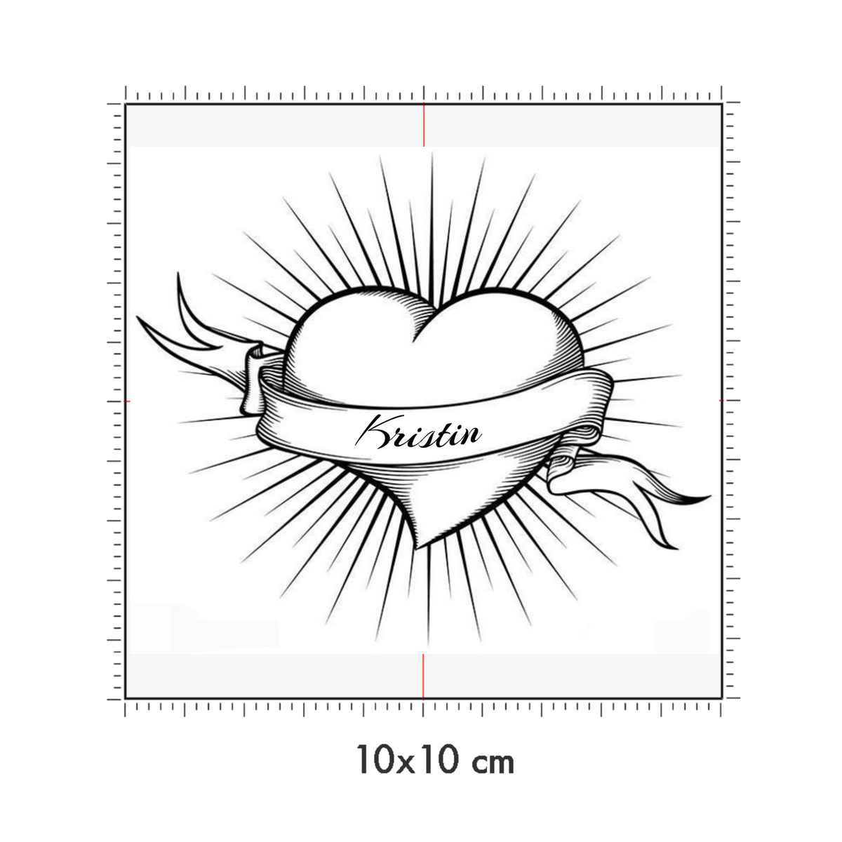 10 x 10 cm