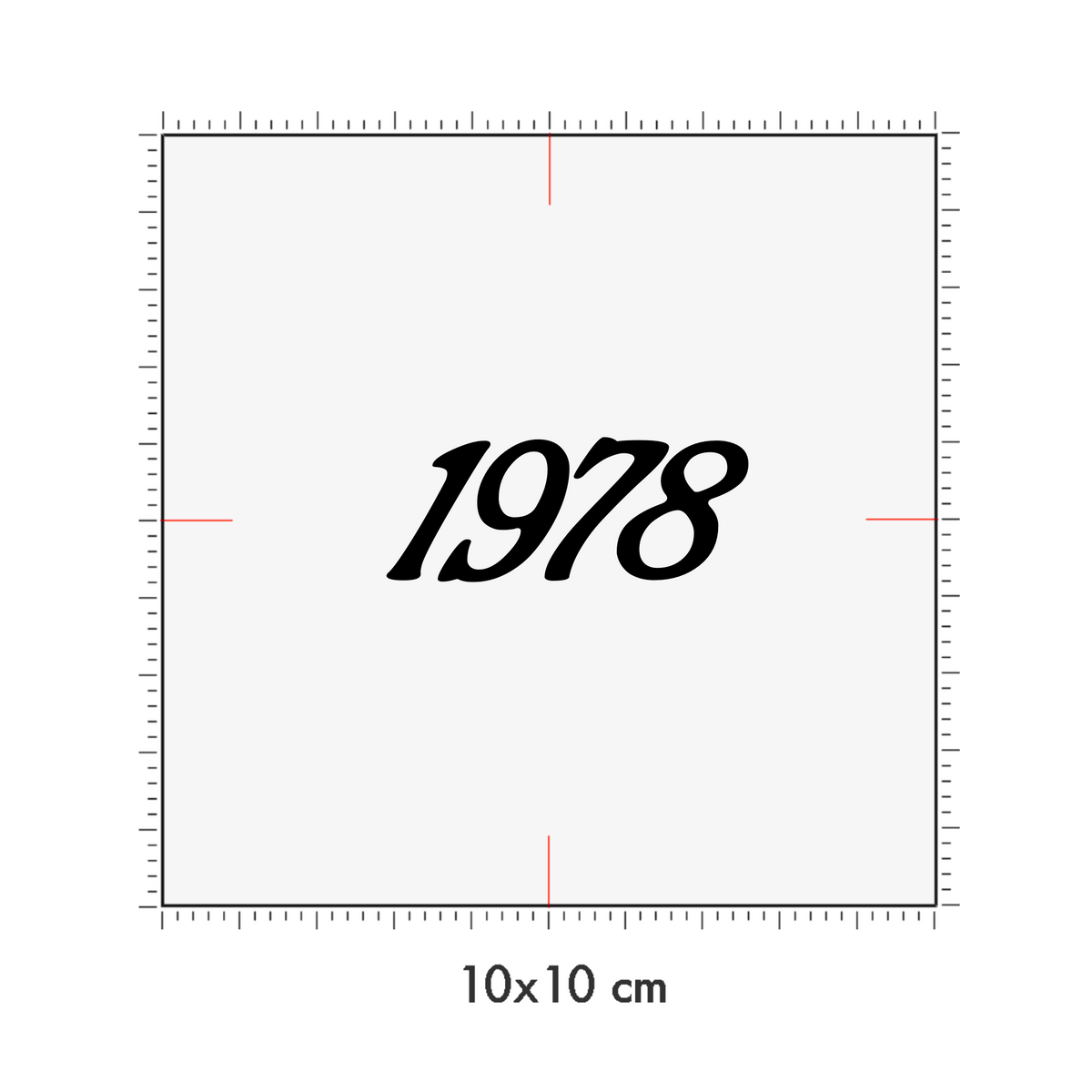 10 x 10 cm