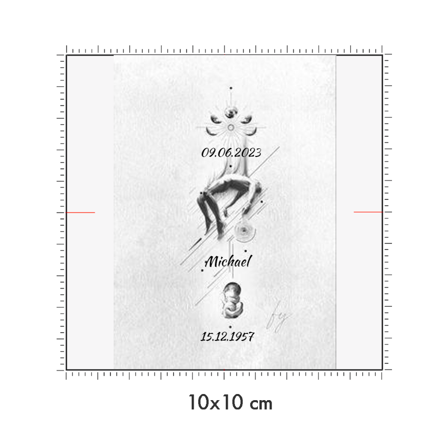 10 x 10 cm