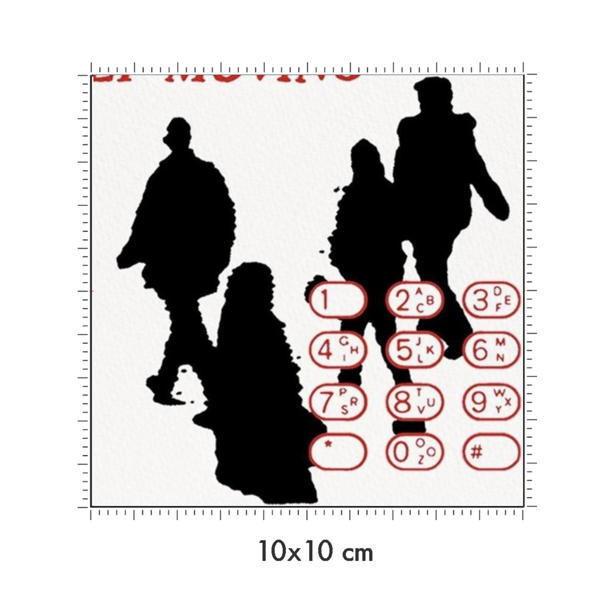 10 x 10 cm