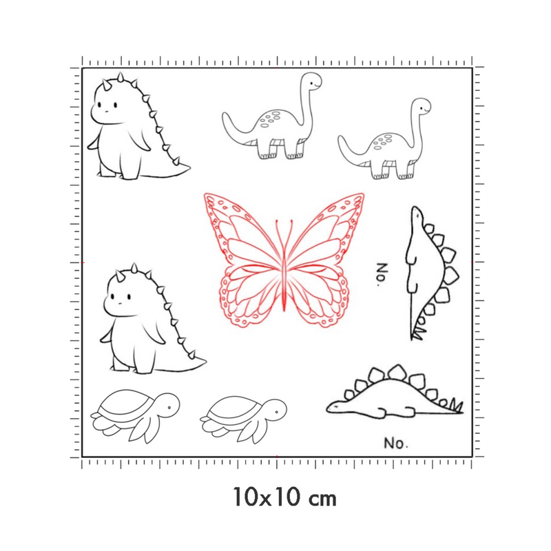 10 x 10 cm