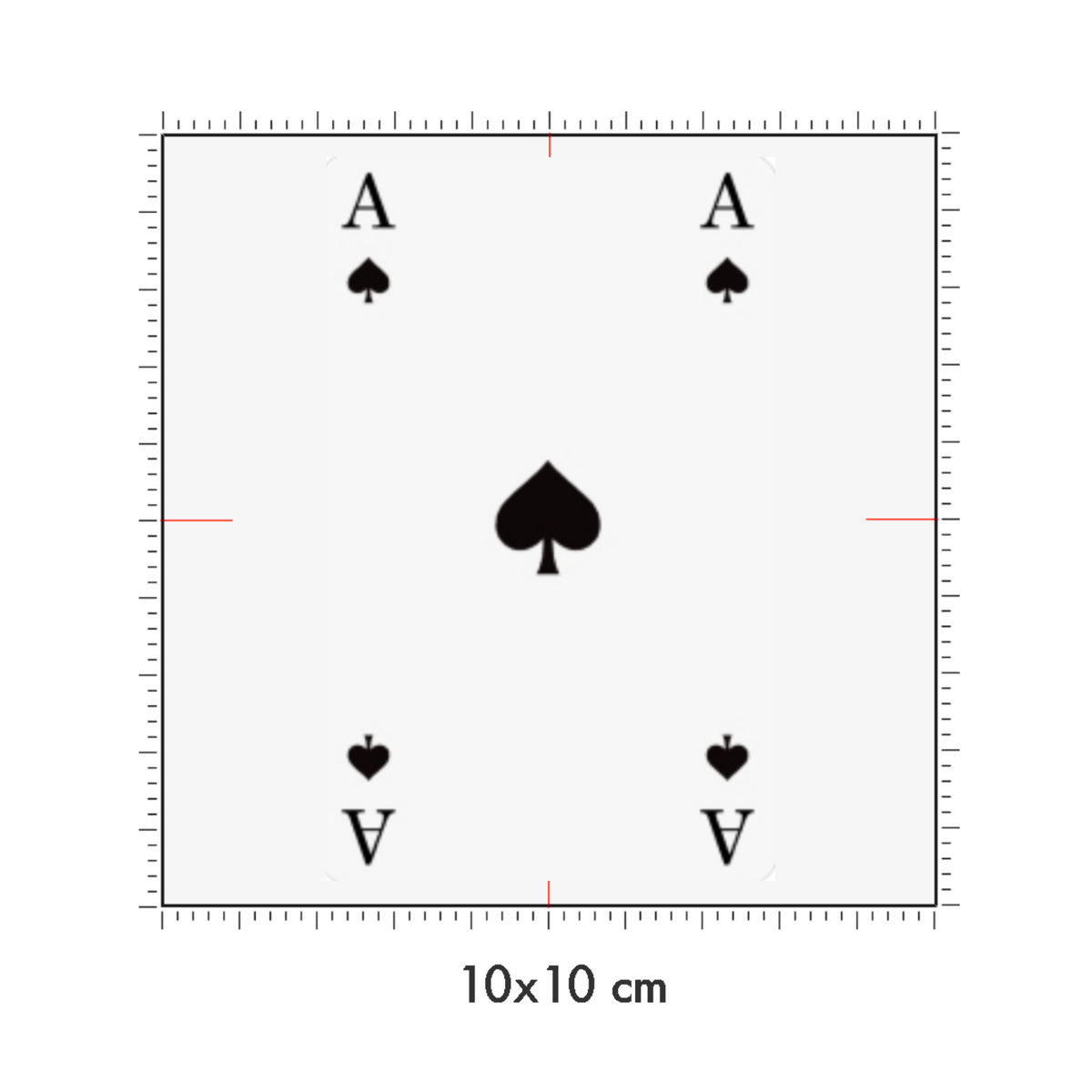 10 x 10 cm