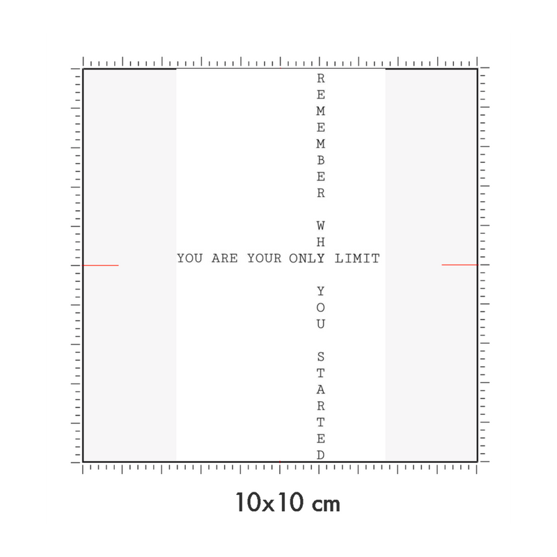 10 x 10 cm
