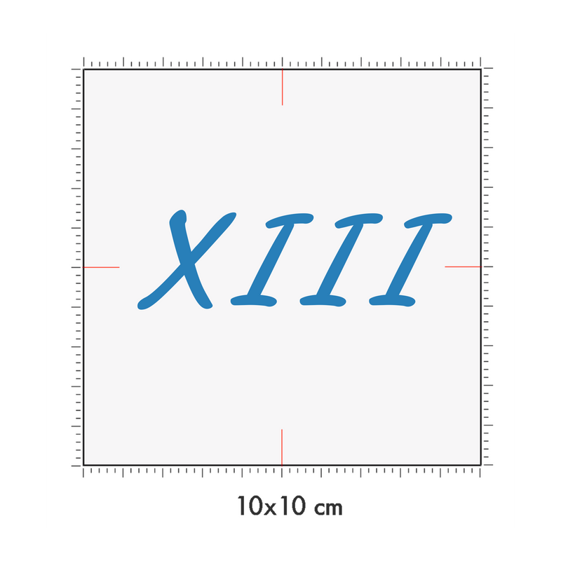 10 x 10 cm