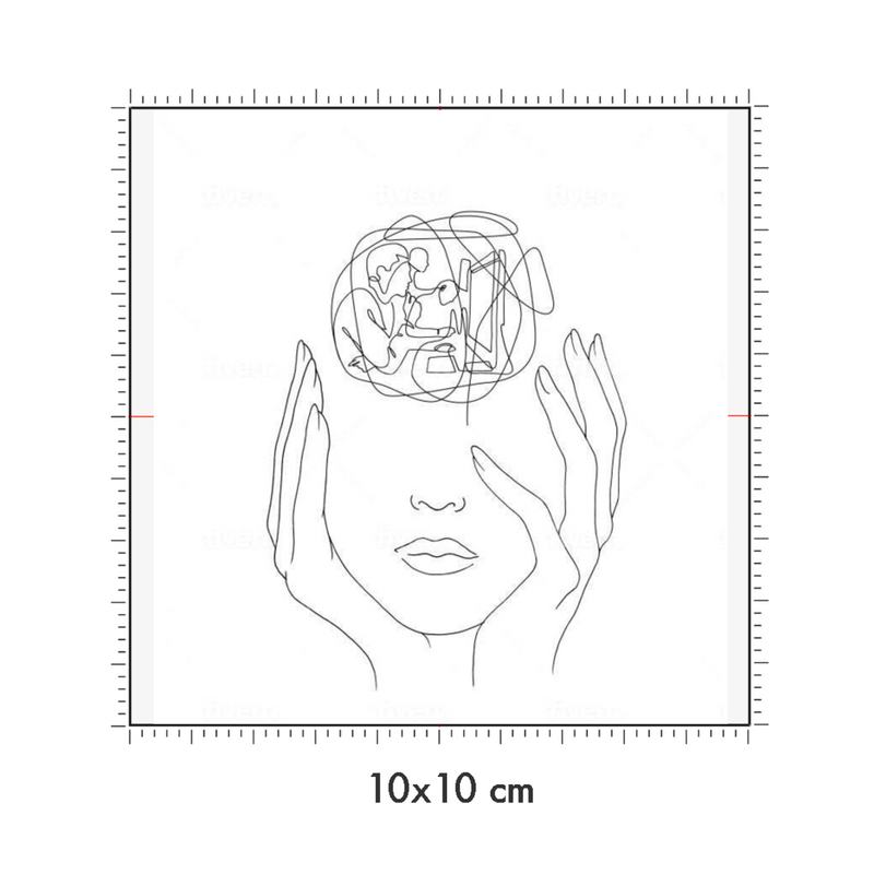 10 x 10 cm
