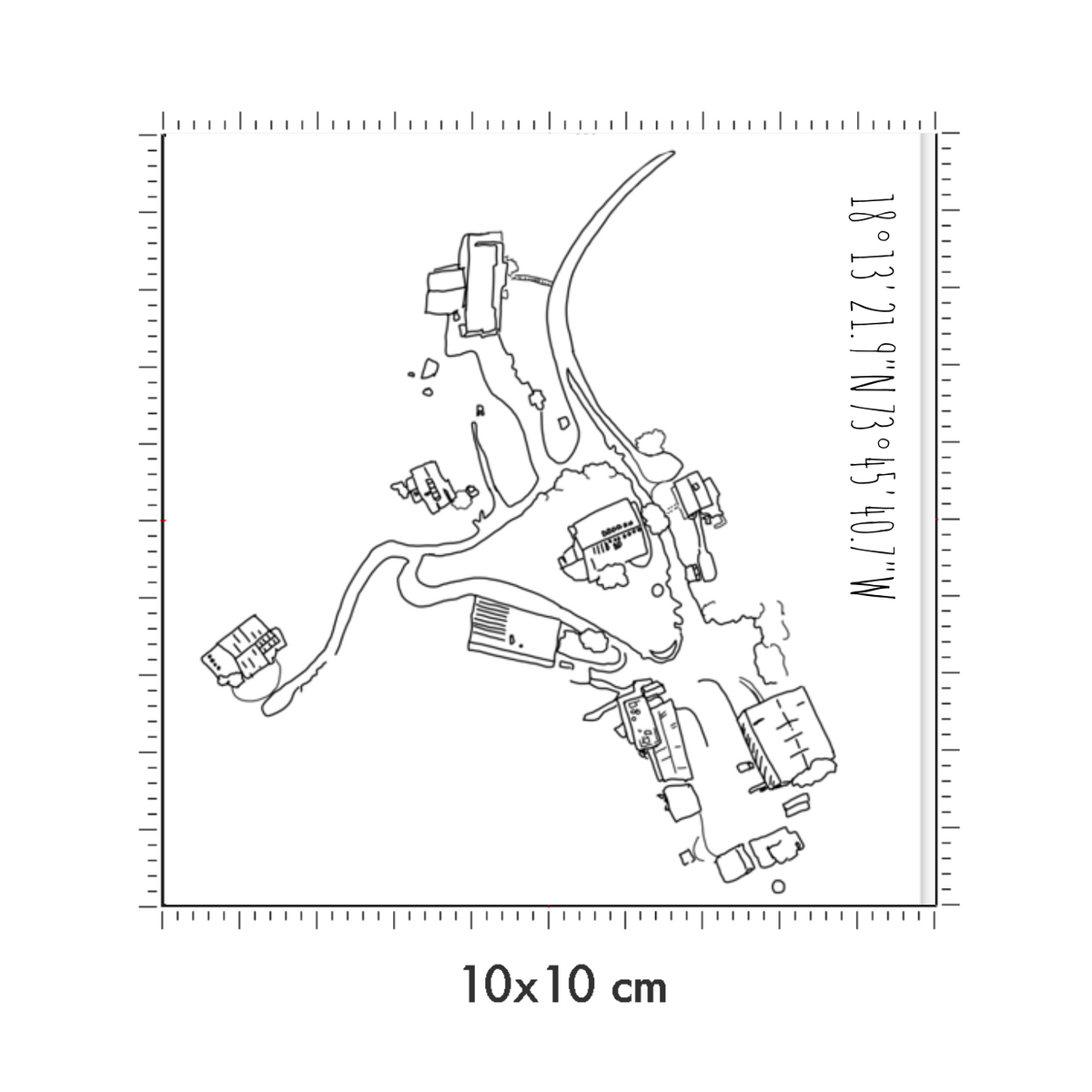10 x 10 cm