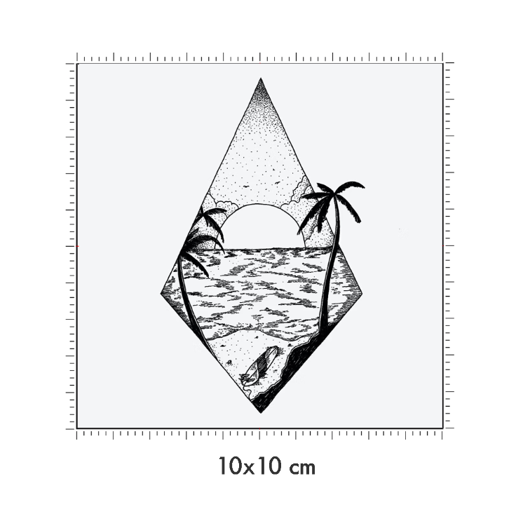 10 x 10 cm