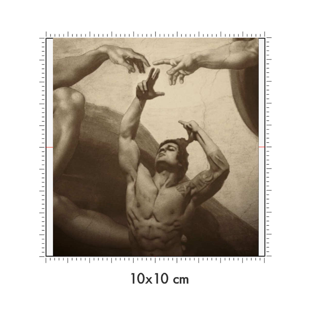 10 x 10 cm