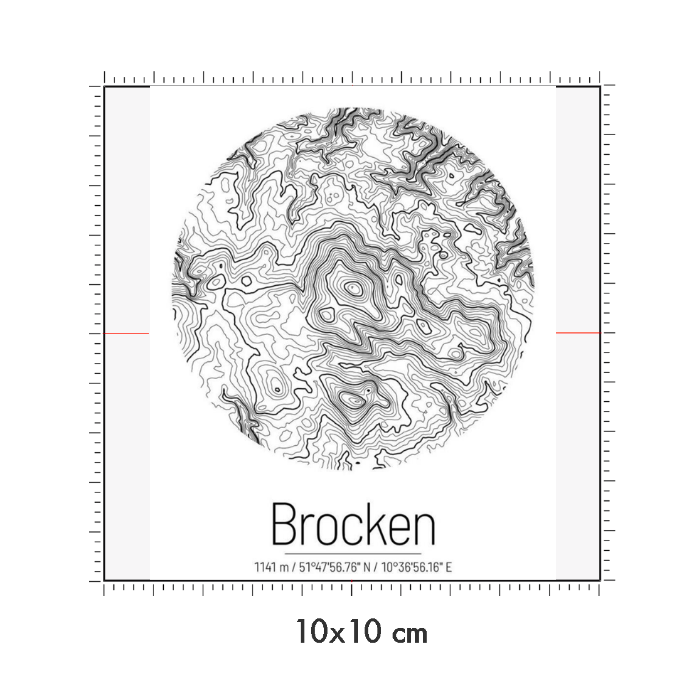 10 x 10 cm