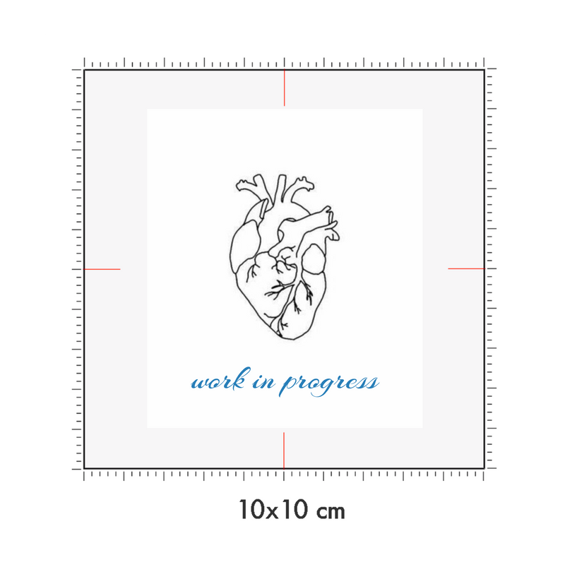 10 x 10 cm