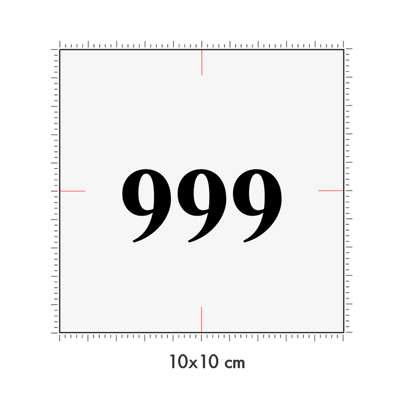 10 x 10 cm
