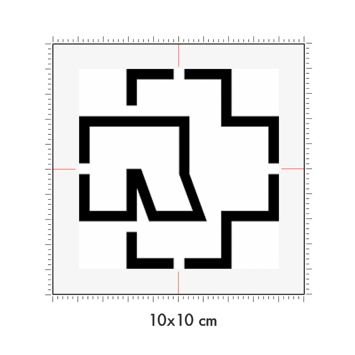 10 x 10 cm